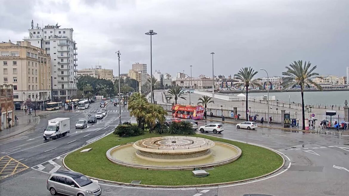 Cámara web Plaza de Sevilla en Cádiz