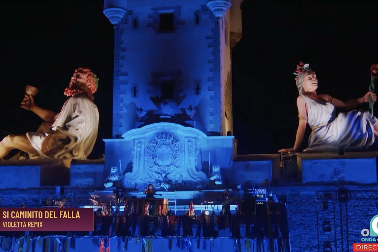 Quema Bruja Piti Cádiz