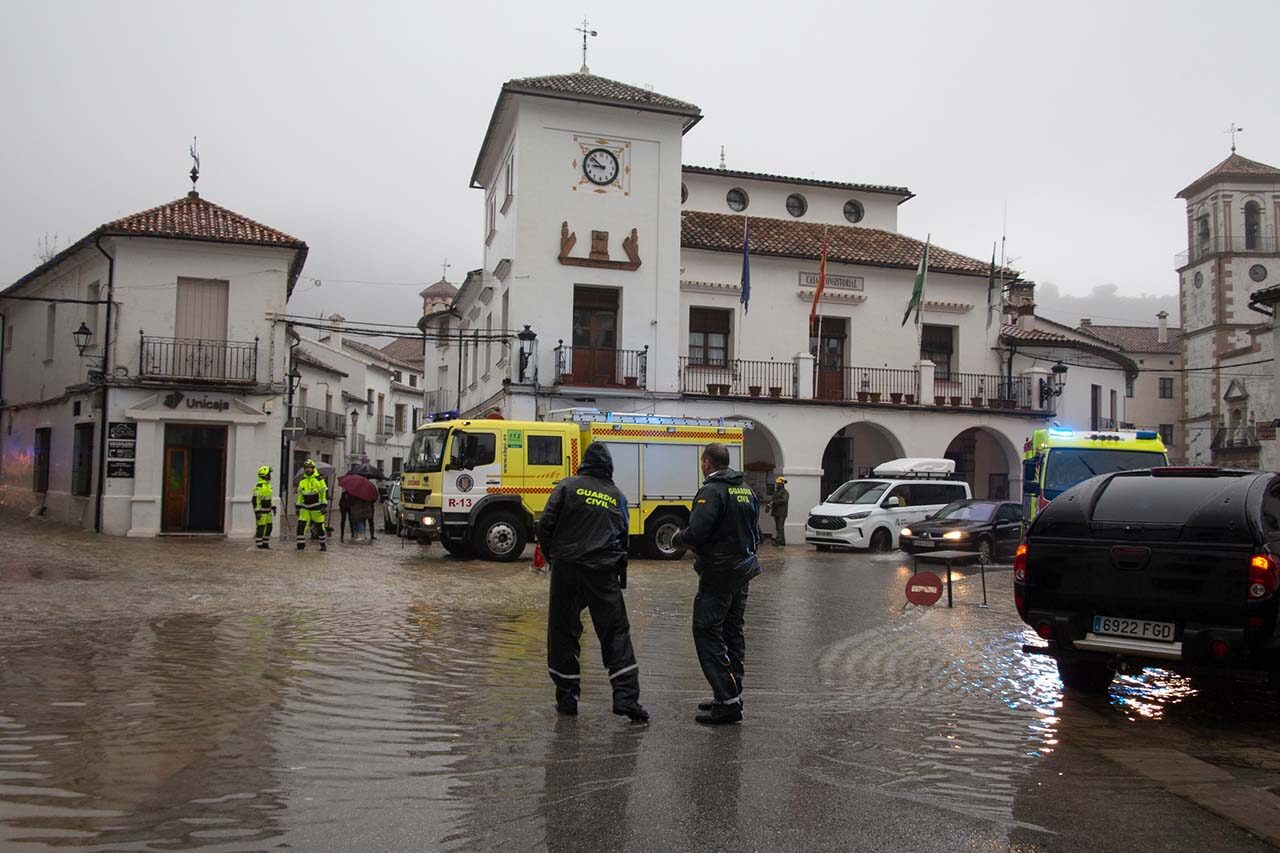 Temporal en la Sierra de Cádiz