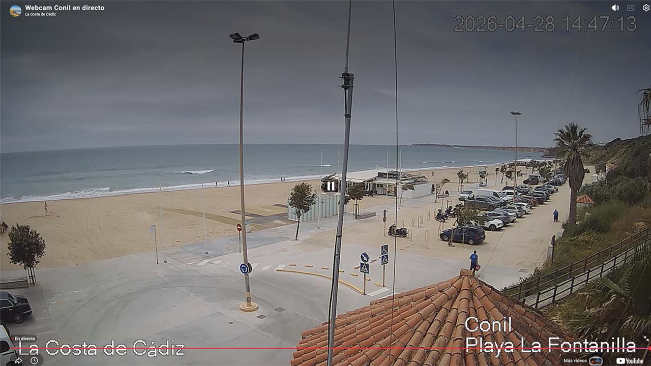 Webcam Conil Playa de la Fontanilla